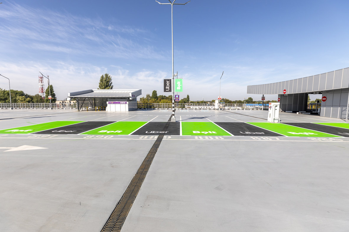 Dedicated Parking Lots For Bolt And Uber Services Open At The Multi